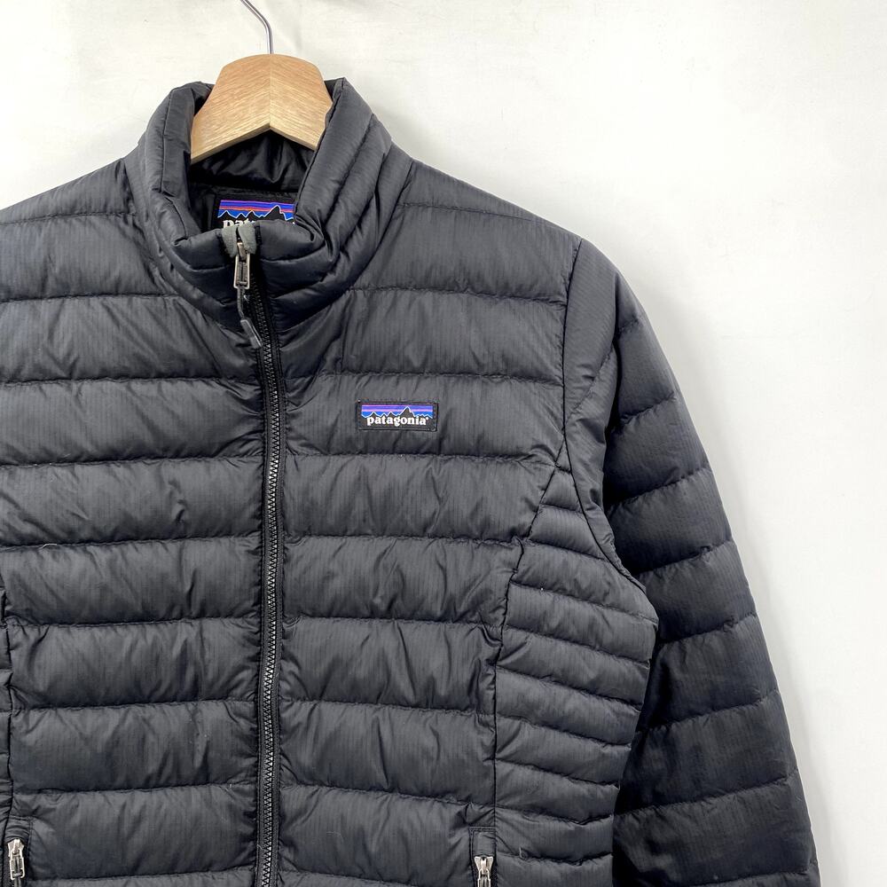 Patagonia black Quilted Puffer Jacket Down Sweater - Picture 3 of 6
